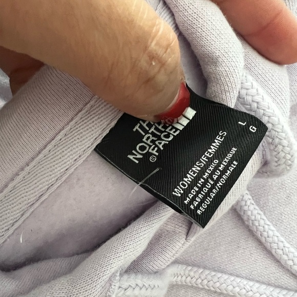The North Face Hoodie Women Half Dome Sweatshirt Never Stop Exploring Sz L - Picture 6 of 6